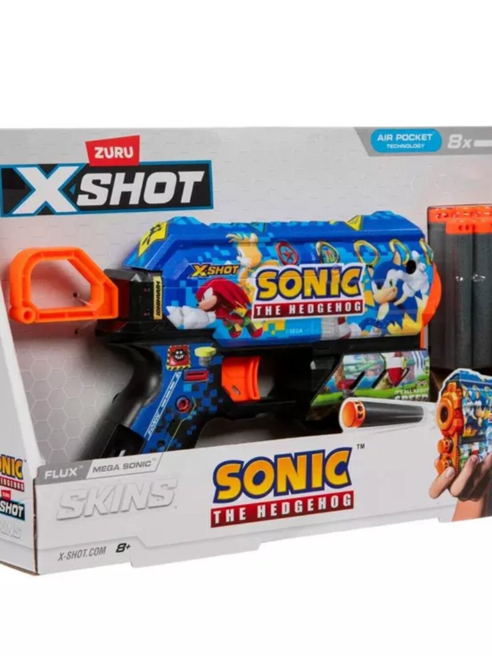 Zuru X-Shot sonic the Hedgehog NIP